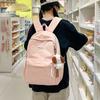Schoolbag High-value Backpack Korean Version Ins Wind Junior High School Student Schoolbag Large-capacity Casual Backpack