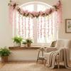 Hanging Garland Simulated Wisteria Flower Floral Plants Fake Flower Strings  Proposal