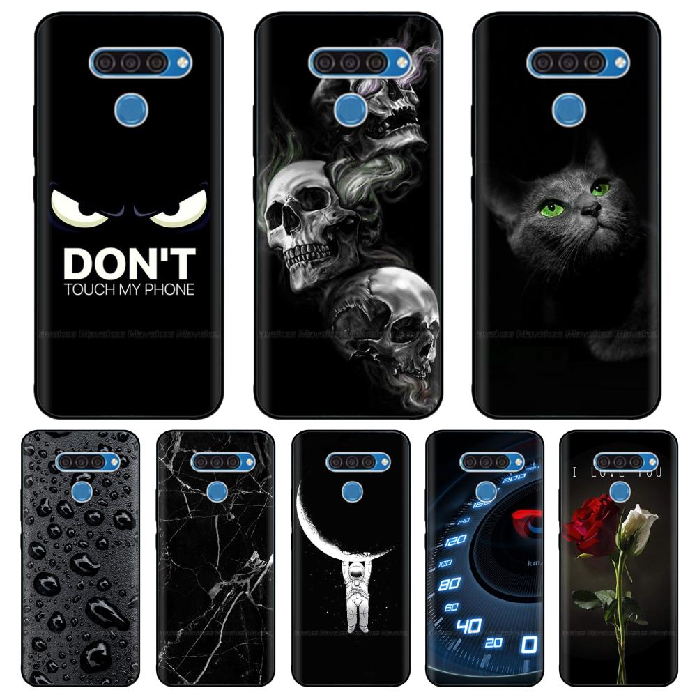 Pour coque LG V50 ThinQ 5G pour lg v50 thinq Housse Dessin Animé Silicone Antichoc TPU Souple Coque Arrière pour Fundas Coque de Téléphone LG V50 Capa