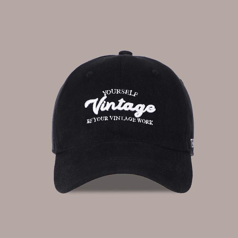 Baseball Caps Women Embroidered Letter Snapback Hats For Women Men Vintage Wide Brim Deep Top Sunscreen Sunshade Bone Cap