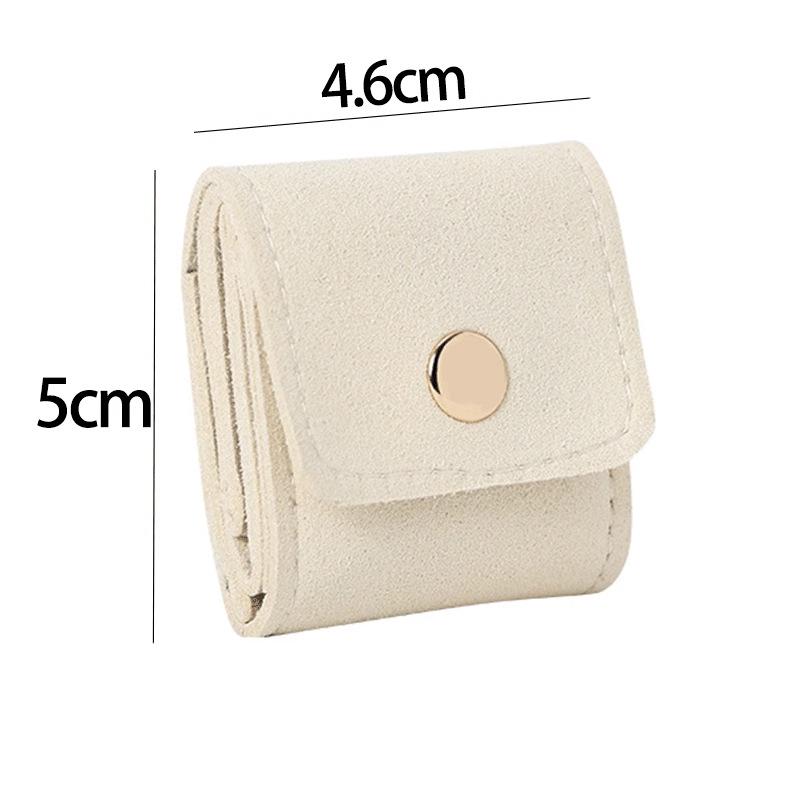 Neuankömmling: Samt Schmuckaufbewahrungsbeutel - Tragbarer, unterteilter & eleganter Ring-Organizer für Reisen