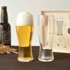 Toyo Sasaki Glass Authentic Glass Set for Enjoying Alcoholic Beer Glass Set Made In Dishwasher Gift Set In Wooden Box - Beverages Thin-Walled