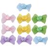 HEEPDD 10PCS Pet Hair Clip, Cat Cute Bowknot Hairpins Dog Bows Hair Accessories with Clip Lovely Small Middle Hair Bows Topknot for Pets Dogs Puppy