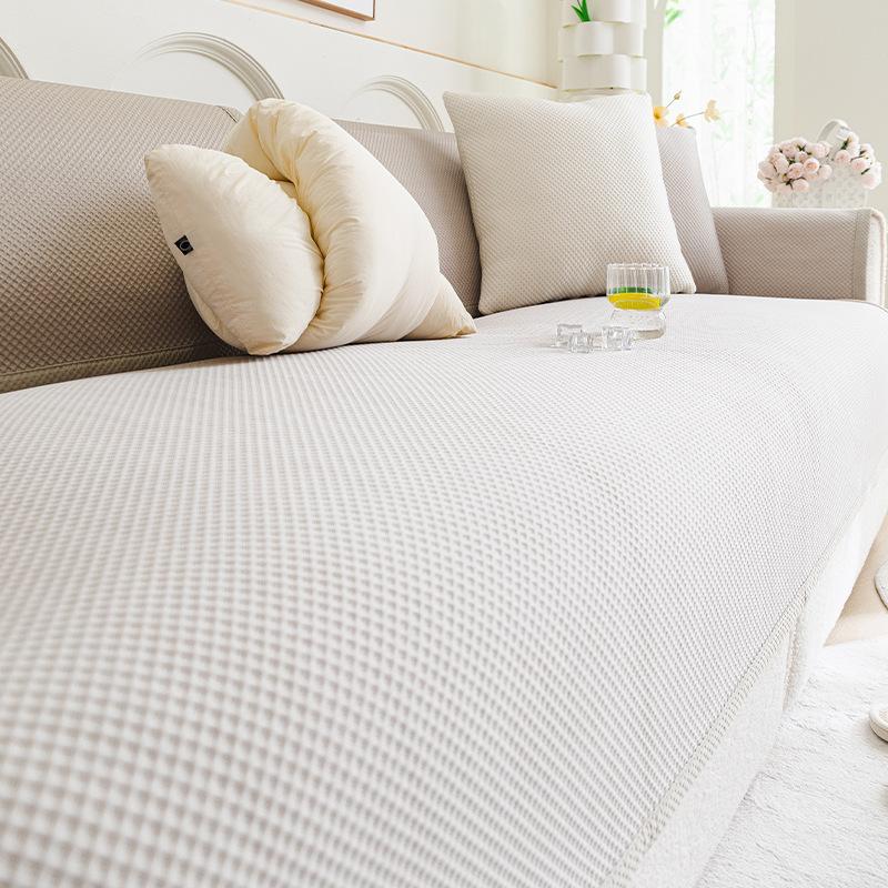 

Летняя прохладная подушка для дивана Doudou, подушка-мат из ледяного шелка, нескользящий чехол для подушки, ткань, трехместное софа-полотенце с одной кушеткой для лета 30 * 50cm waist pillowcase