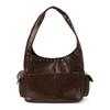 Vintage luxury underarm bag women's handbag 2025 autumn and winter new Maillard style simple shoulder commuter bag