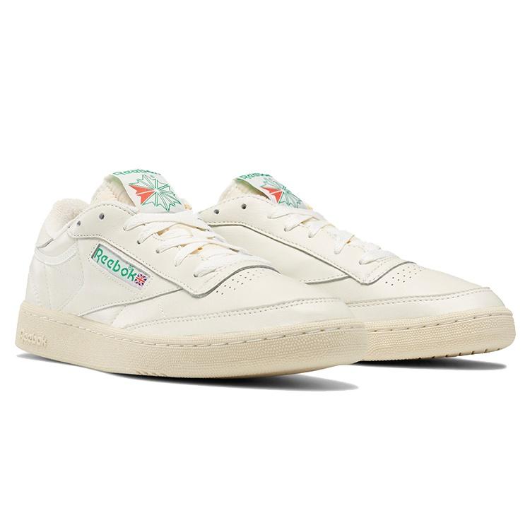Reebok Club C 85 Vintage 'Chalk Glen Green' da Uomo 100000317