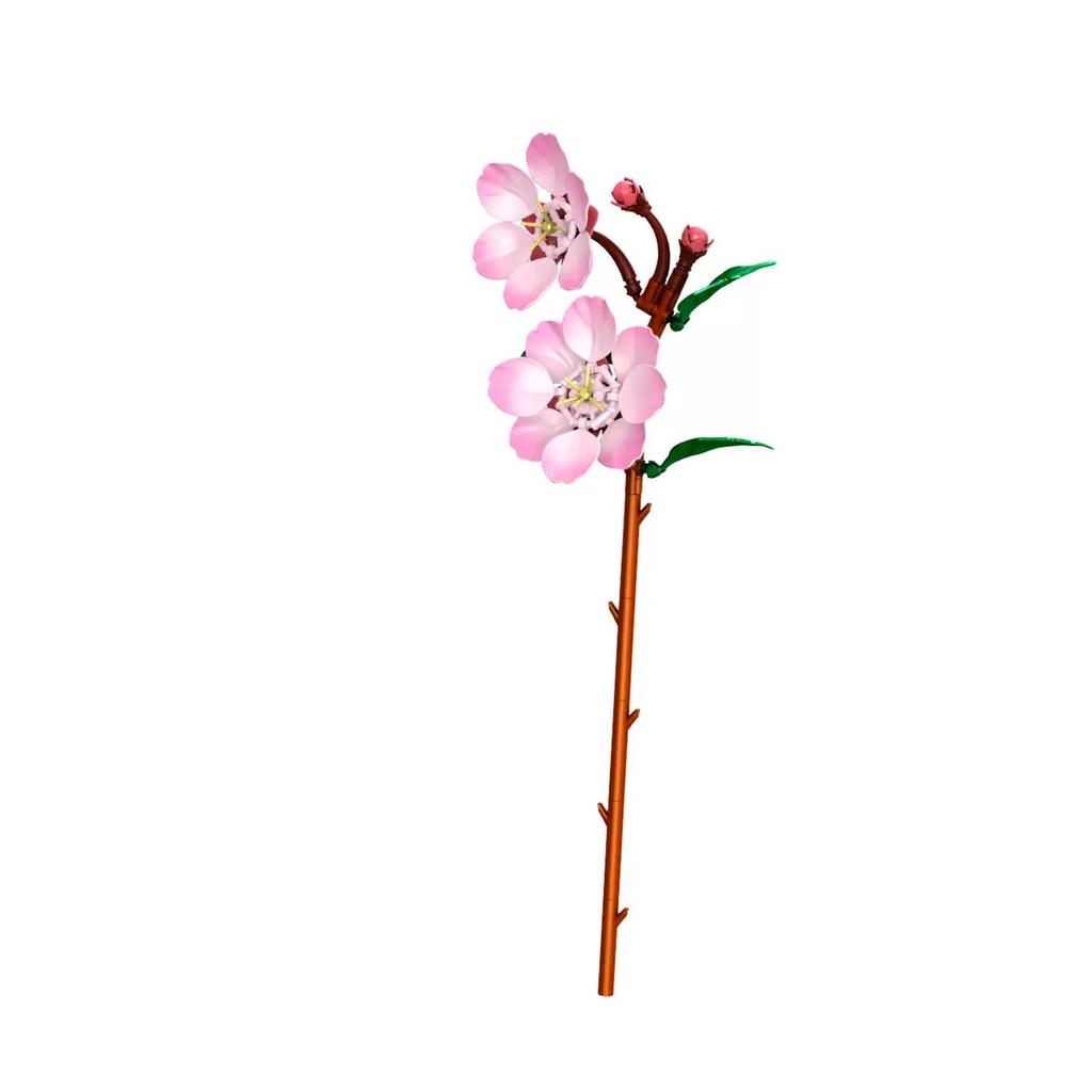 Moc Building Blocks Flower Model Assembly Kit: Diy Educational Building Bouquet Ornament For Girls - Valentine'S Day Gift