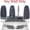 MechanMagic Key Fob Shell Cover for Ford Explorer Edge Flex Expedition Focus Taurus Maverick Lincoln Navigator MKS MKT MKX 2011- Keyless Entry Remote