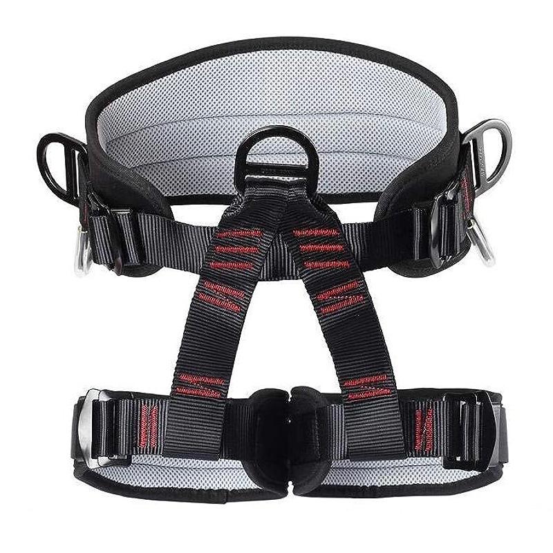 High-Altitude Safety Harness: Fall Protection Electrician Belt with Waist Support for Outdoor Rescue & Rappelling