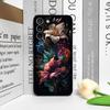 Blumen Pfingstrosen Druck Vintage Blumenmuster Handyhülle für Google Pixel 9A 8A 7A 6A 6 7 PRO 8 9 Pro XL 5G Stoßfest Weiche Hüllen