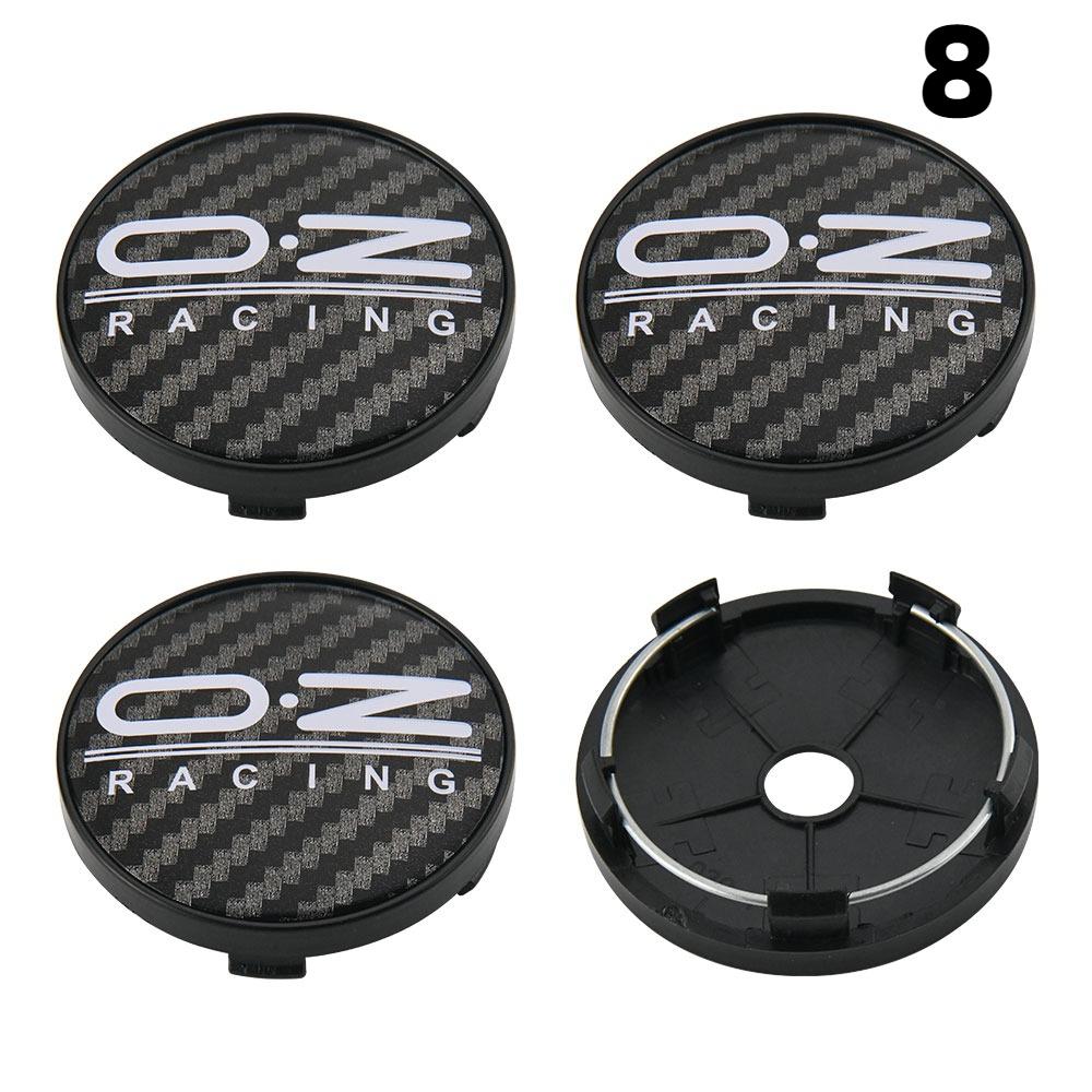 1 Set/4 Stück 58MM/60MM/63MM/65MM Kappe Für Felgen OZ Logo Radnabendeckel Sportwagen Radabdeckung Radkappen
