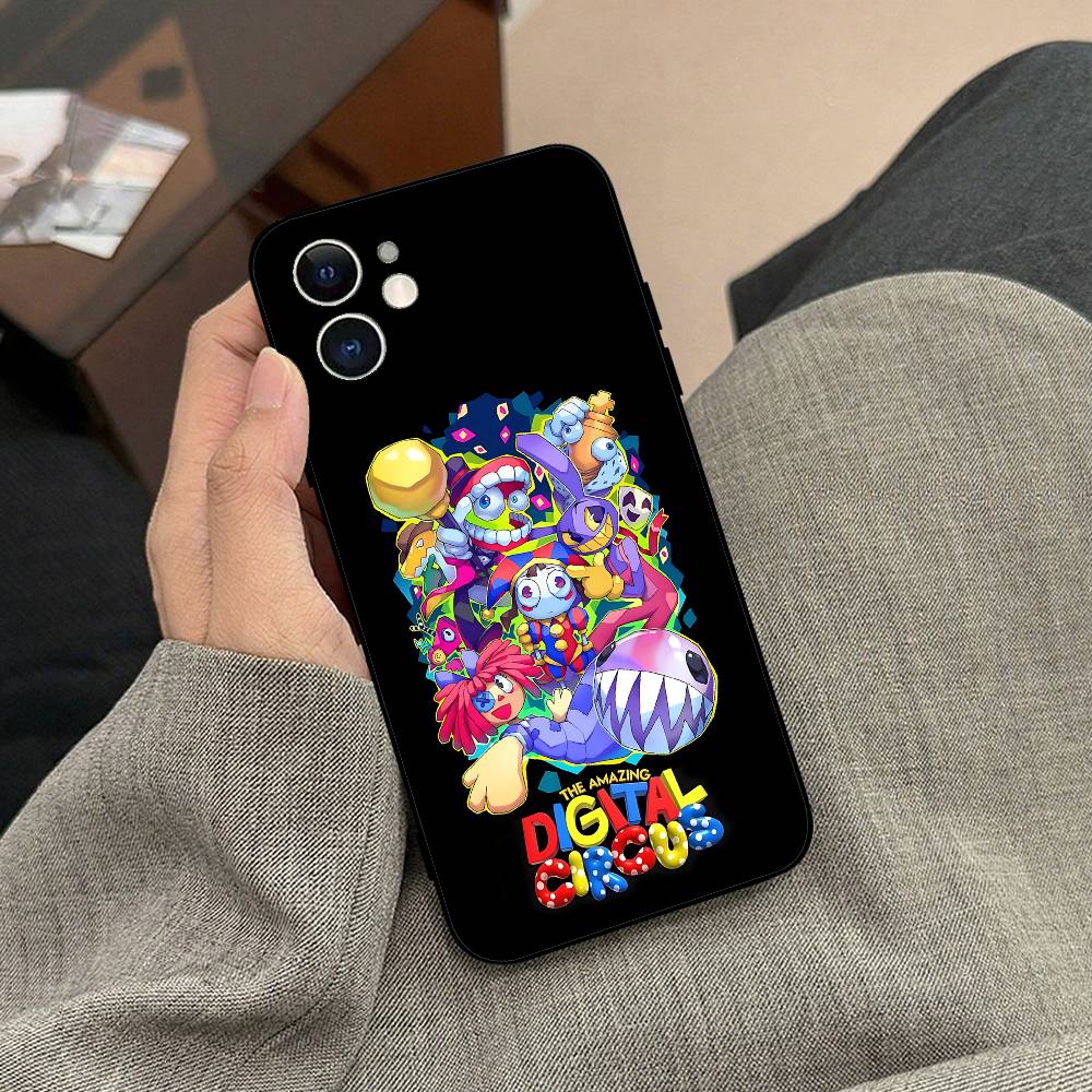 Amazing G-Digital T-Circus Phone Case Black Phone Case For IPhone 17/16/15/13/14 Pro Max/ 11Plus/X/Xr/Xs Max 13mini