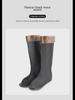 2025 Men's Waterproof Non-Slip High-Top Mining Boots with Thick Soles and Reflective Strips for Coal Mine Protection