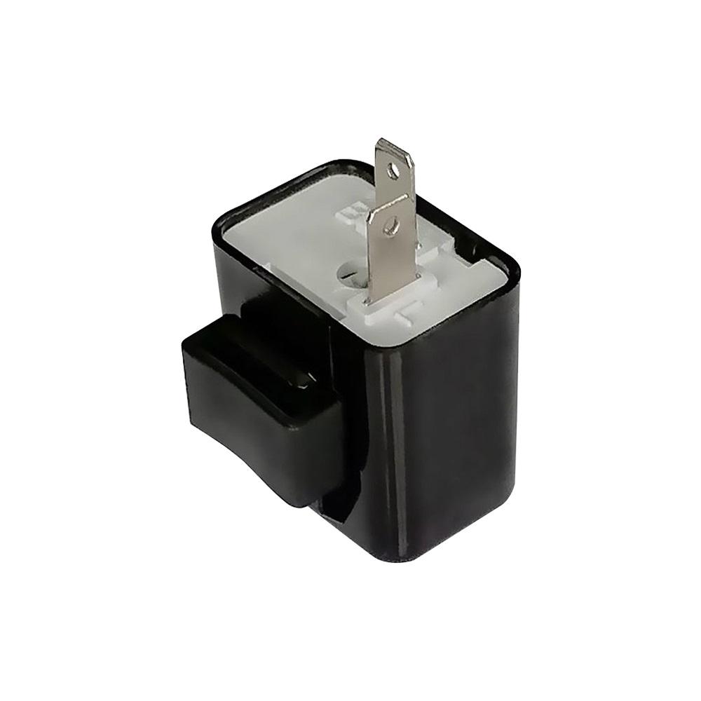 Motorcycle LED Flasher Relay Adjustable Frequency Square Flashing Flasher Motorcycle Led Lights Turn Signal Indicator 12V Flash