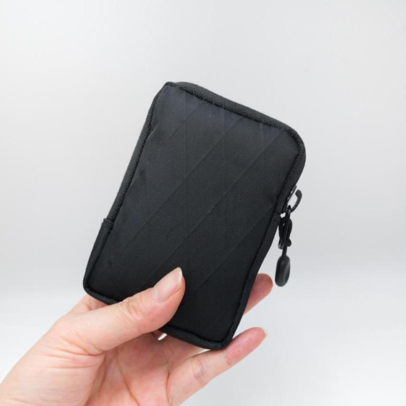 Mini EDC Aufbewahrungstasche Geldbörse Beutel Wasserdichtes Polyester Münzbeutel Tragbarer Kleiner Halter für Reisen Outdoor-Sportarten