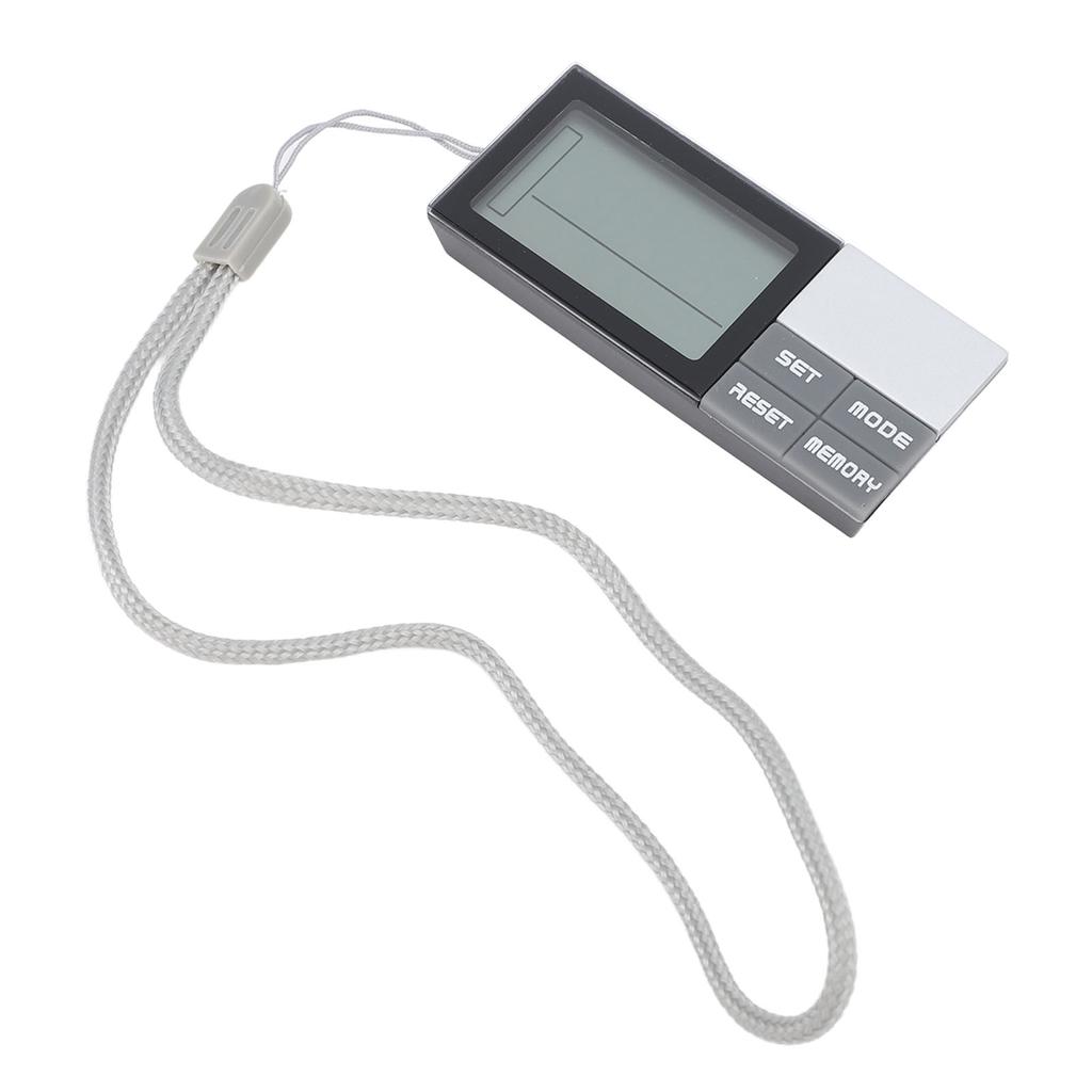 Pedometer Mini Simple Digital LCD Pedometer Portable Step Counter Walking 3D Pedometer for Walking