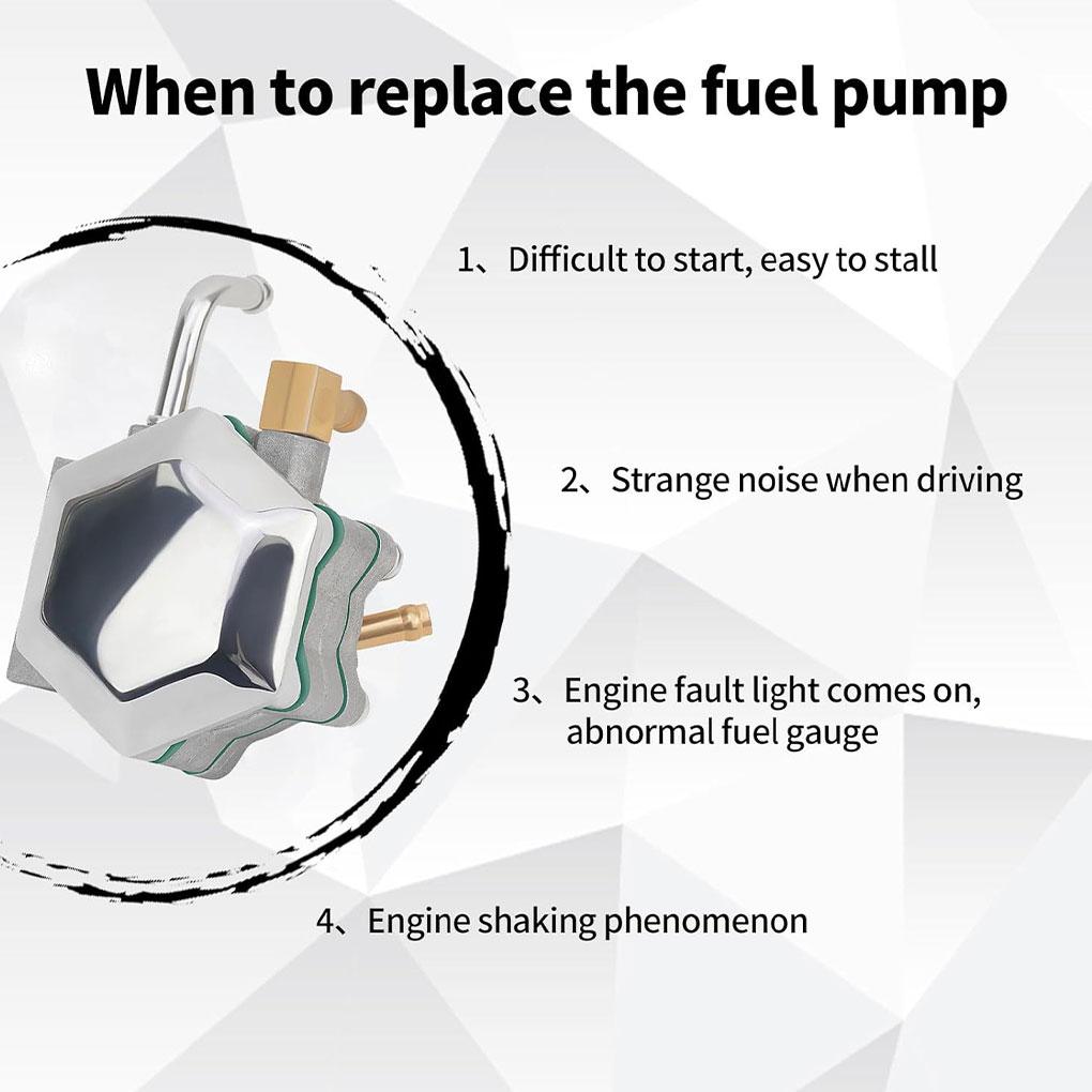 Metal Electric Fuel Pump Motorcycle Pump For XV125 XV250 Virago Route 66 V-Star 250 Durable