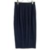 ADORE 24 Year Old 531-5120109 Navy Shiny Knit Jacquard Skirt skirt 38 NavyUsed