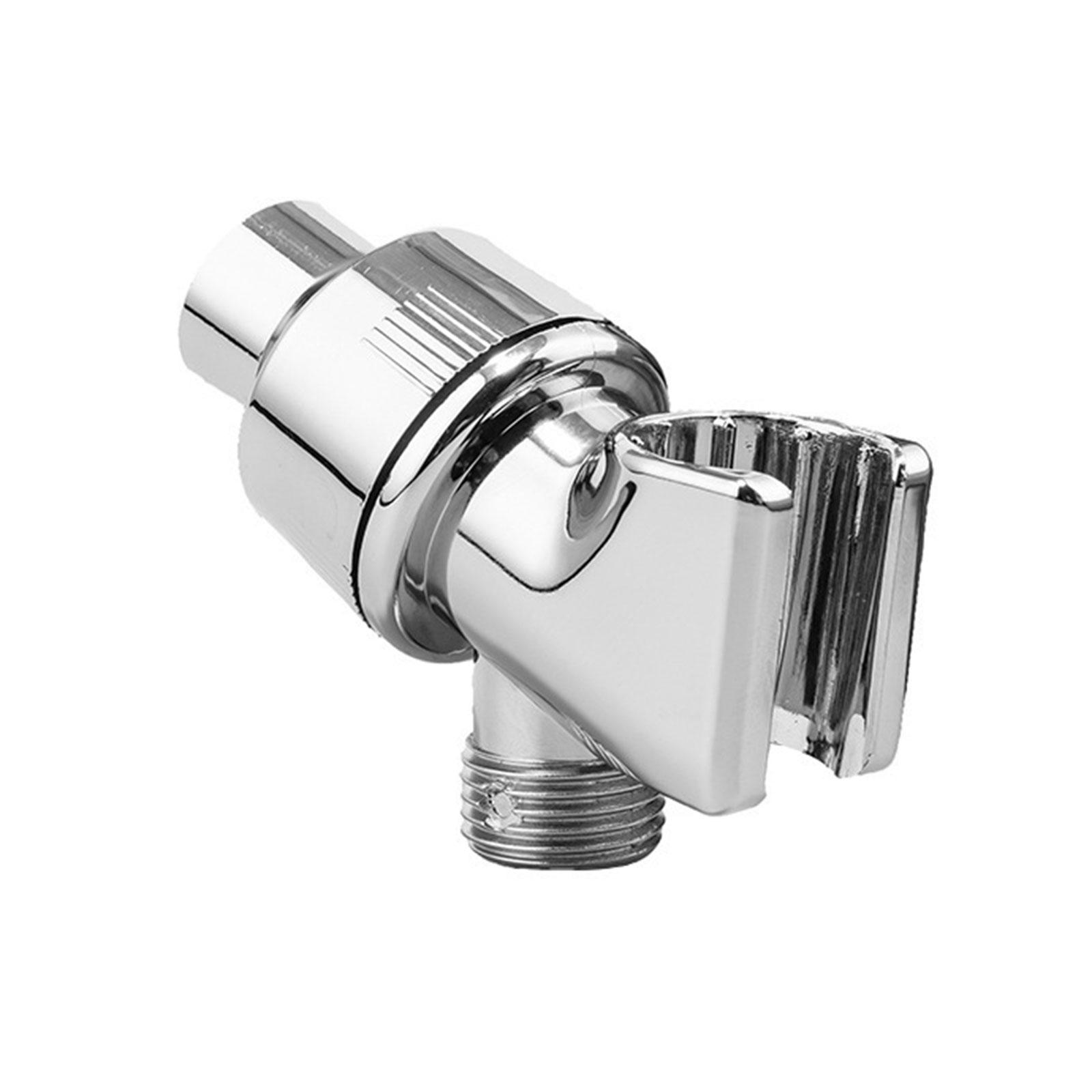 

Крепление для душевой лейки в ванной комнате с устойчивым основанием Простая установка Поддержка душевой лейки Удобная подставка для душевой лейки Стойка из АБС-пластика серебряный