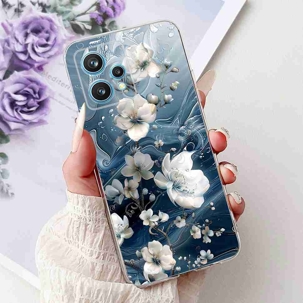 

For Oppo Realme 9 Pro+ RMX3392 Case Fashion Painting Soft Silicone Cover For Realme 9Pro Plus RMX3393 6.43 Flower Phone Shell Realme 9Pro Plus