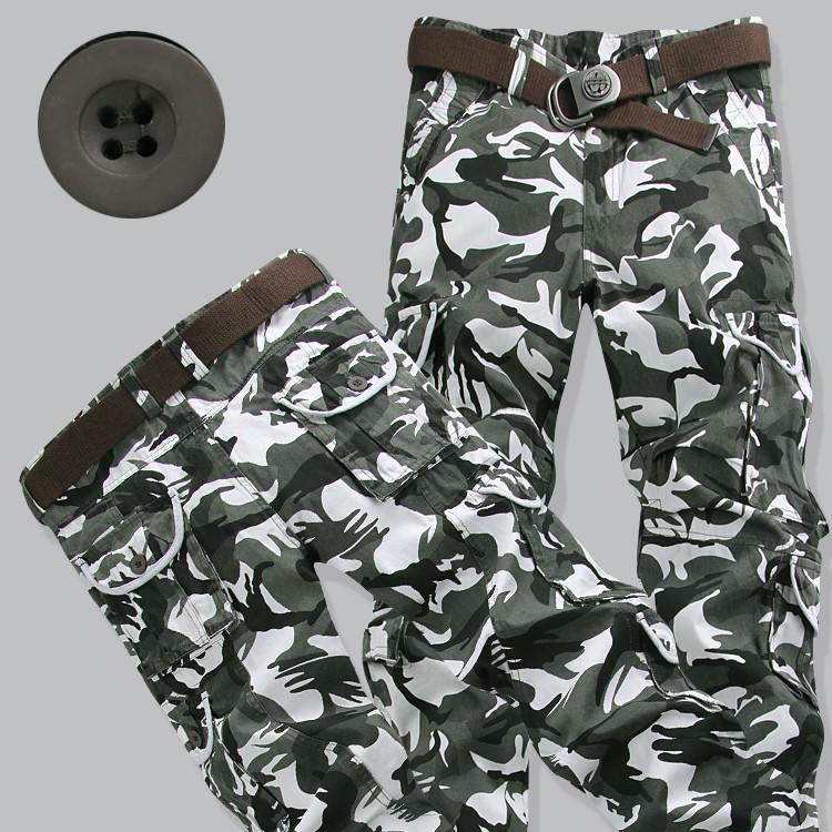 Cross-Border Camouflage Multi-Pocket Loose Cargo Pants - Discounts on Bulk Orders Available 29