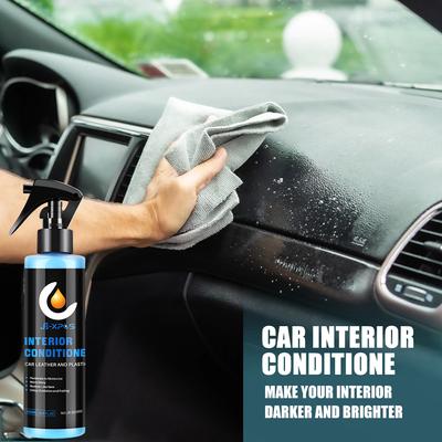 3 Plastic Renovator for Car Wax Instrument Panel Auto Interior Seat Leather Liquid Car Chemicals Automotive Cleaning