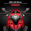 New Side Mirrors With LED Turn Signal Indicator Motorcycle Accessories Rearview Mirror For Ducati Streetfighter V4