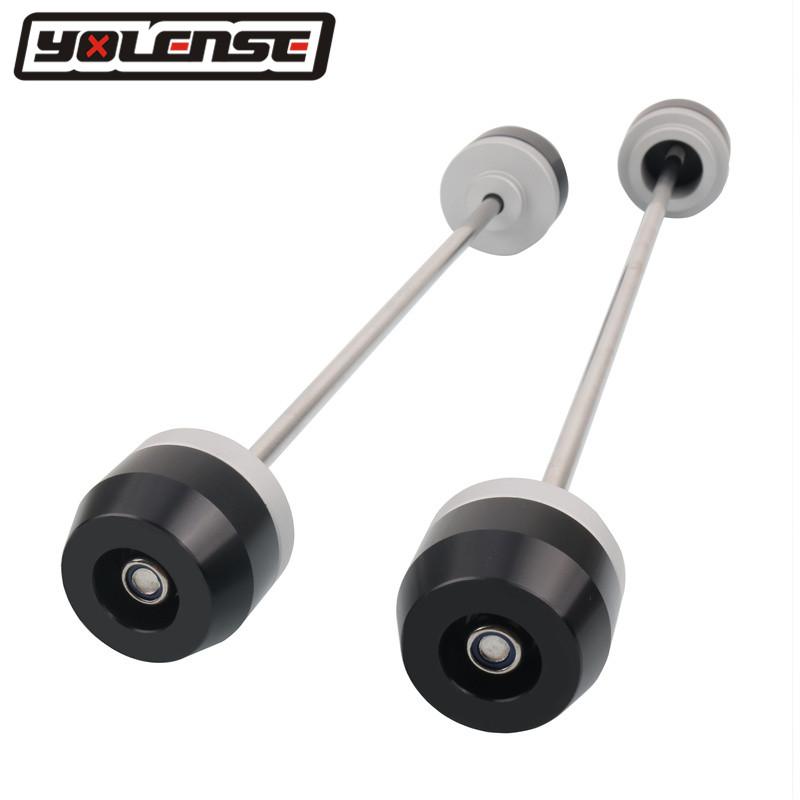 For QJMOTOR GSR800 SRK800RR SRK800RS SRK600RS Motorcycle Accessories Front & Rear Axle Fork Crash Sliders Wheel Protector