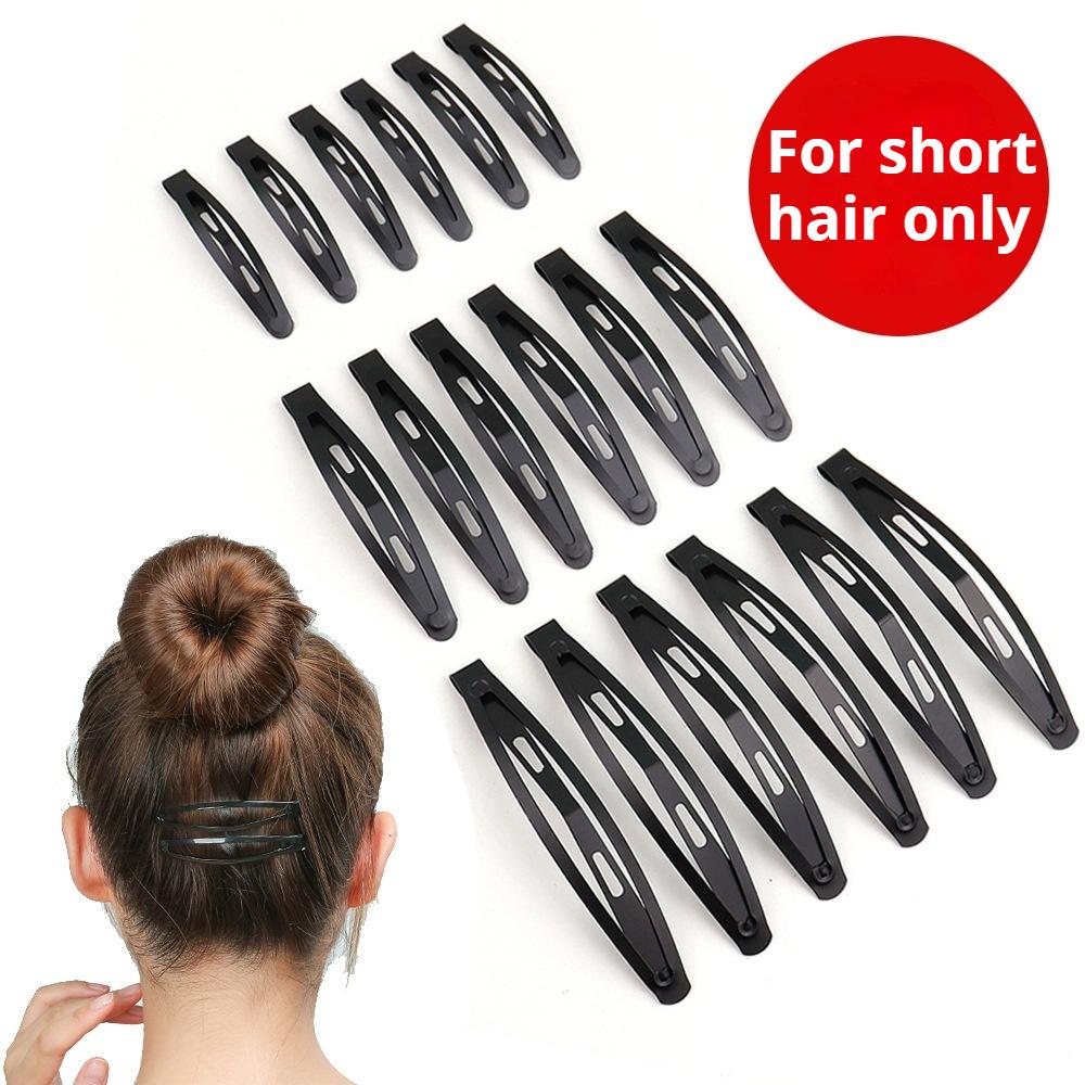 5Pcs Hairpin Black BB Clip Pea Clip Water Drop Clip Bangs Clip Headdress Adult Hairpin Side Clip Hair Accessories