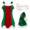 Fantasy Christmas Dress For Women With Polyester Fabric For Holiday Cosplay