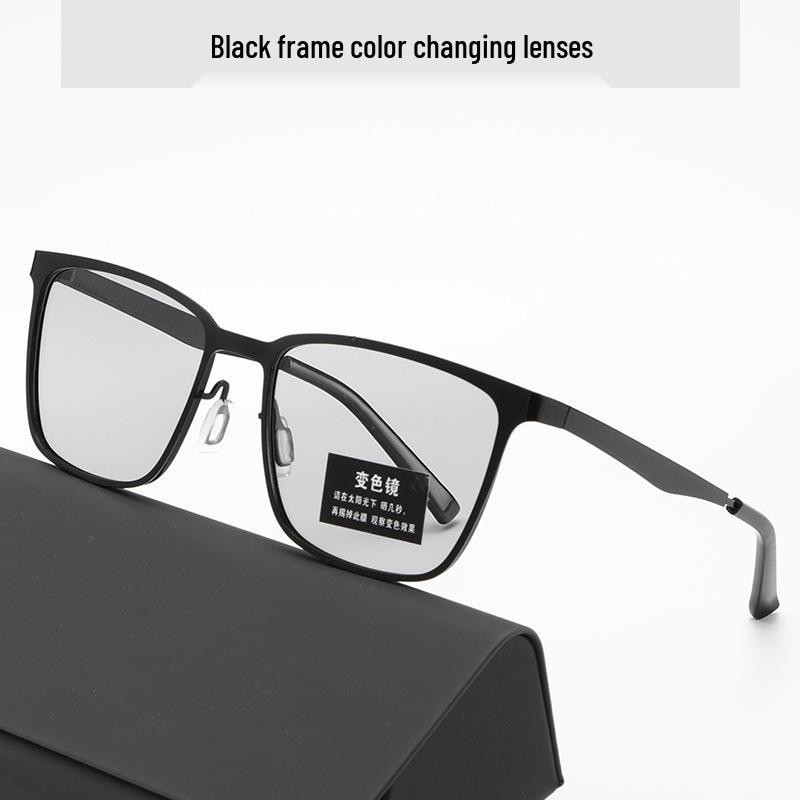 Мужские поляризованные фотохромные солнцезащитные очки: Солнцезащитные очки премиум-класса для вождения