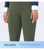 Women's High Waist Equestrian Breeches with Full Seat Silicone Grip and Dual Side Pockets