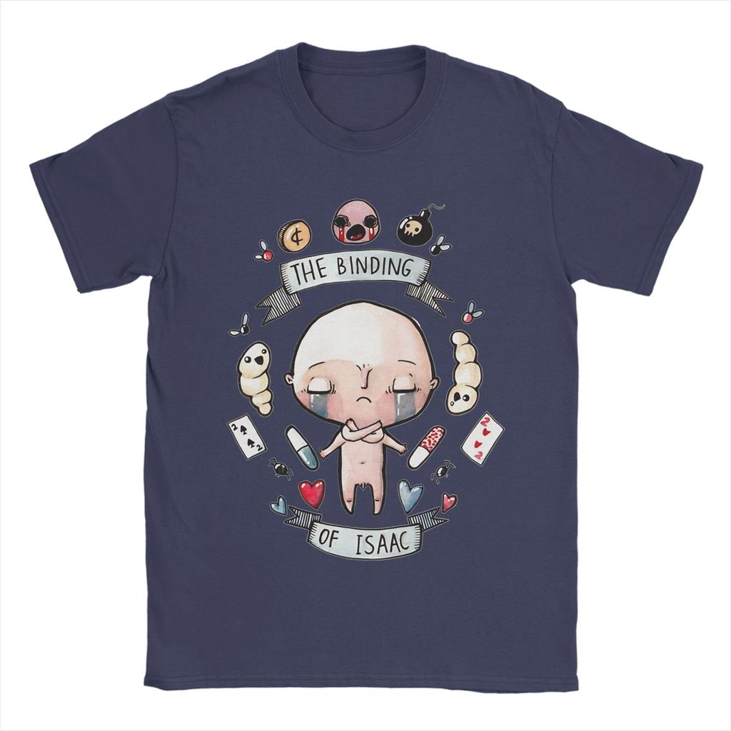 Unique The Binding Of Isaac  TShirt for Unisex Crewneck Cotton T Shirts  Short Sleeve Tee Shirt Plus Size Tops