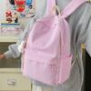 Going Out Schoolbag Female College Student Fashion Autumn And Winter Cute High-Value Plaid Back Junior High School Backpack