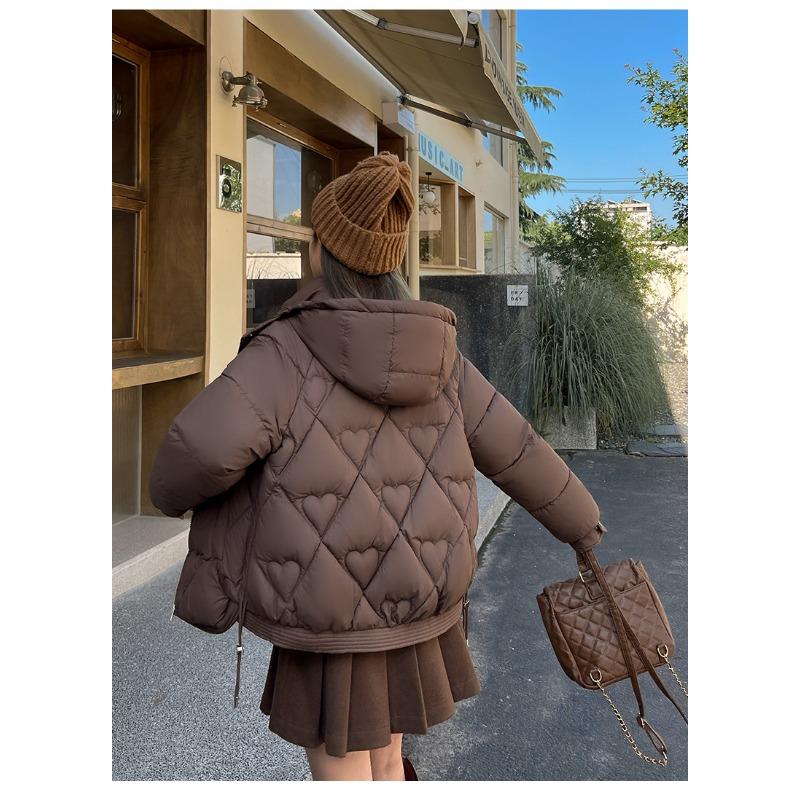 Short Stand-up Collar Cotton-padded Jacket, Winter New Retro Disc-buckled Cotton-padded Jacket, Thickened Cotton-padded Clothing Women's Clothing