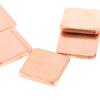 10Pcs Thermal Pads 15X15Mm Copper Gpu Thermal Pads Copper Shim Heatsink For Laptop Cooling Cpu Heatsink Sheet