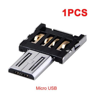 1-10PCS OTG Micro USB Type C Adapter USB-C Male To USB 2.0 Female Data Connector for Macbook Samsung Xiaomi Huawei Android Phone