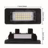 1/2PCS High Bright Car License plate Light No Error Led Number License Plate Light 6000k For BMW E39 E90 E91 E92 E61 E60 E70 E71