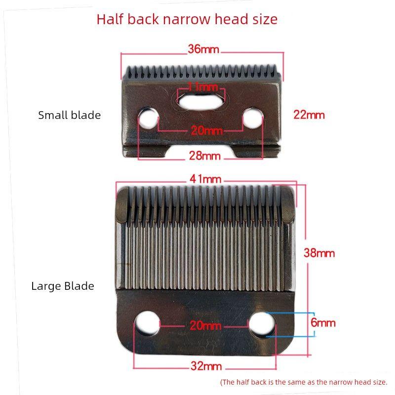 

Plug-in Hair Clipper Replace Neutral Cutter Head Flat Narrow Blade