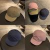 Vintage Unisex Short-brim Baseball Cap Cotton Street Style Adjustable Hat