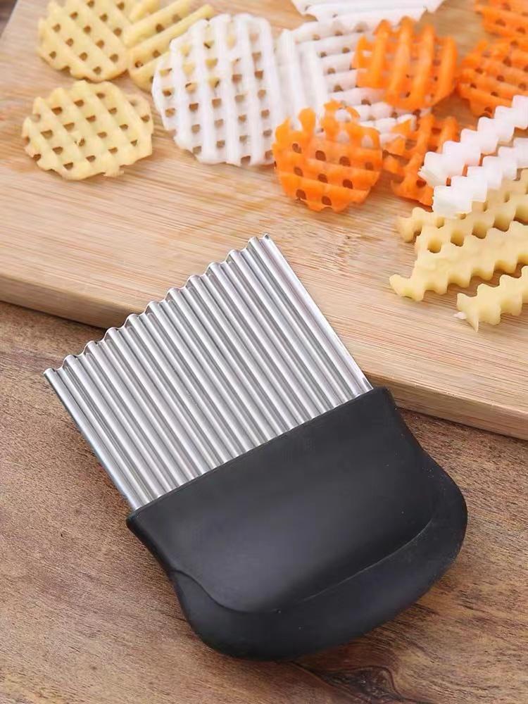 Couteau à Ondes Multifonctionnel pour Pommes de Terre