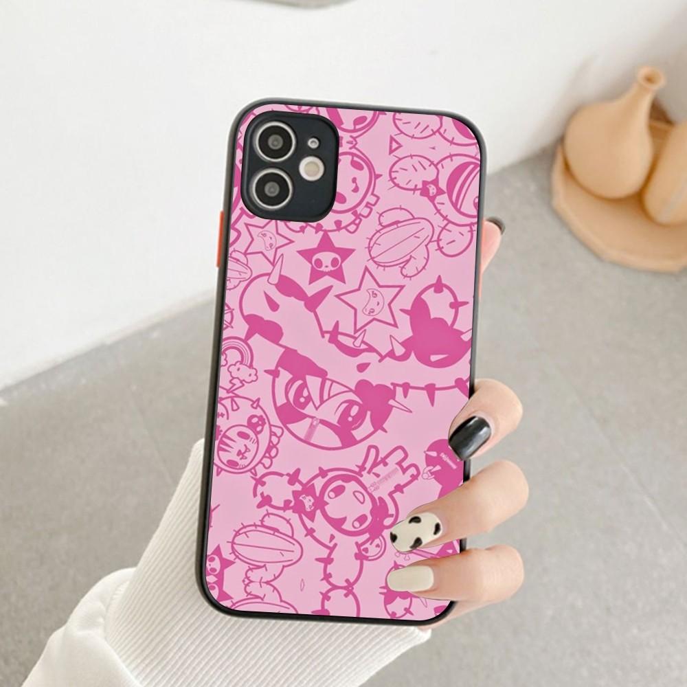 Japan Tokidokis Phone Case For IPhone 14 11 12 13 Mini Pro Max 8 7 Plus X XR XS MAX Translucent Matte Cover