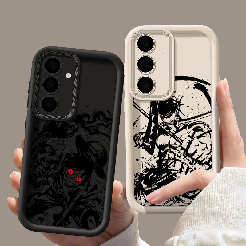 Japanese Anime O-One Piece Art Phone Case For Samsung S26 S25 S24 S23 S21 S20 Ultra For Galaxy S25 S24 FE S26 Plus Funda Cover