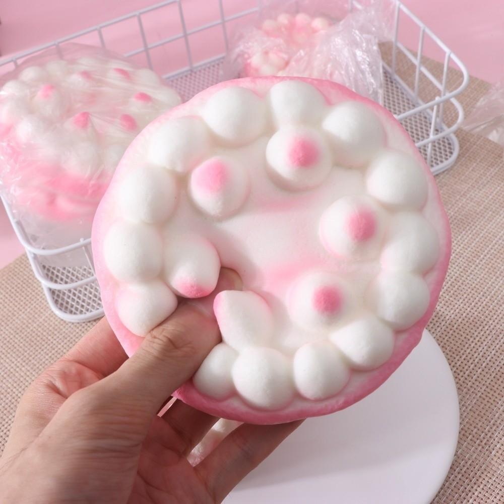 Decompression Squeeze Toy Simulation Raspberry Birthday Cake Relieve Stress Toys  Child