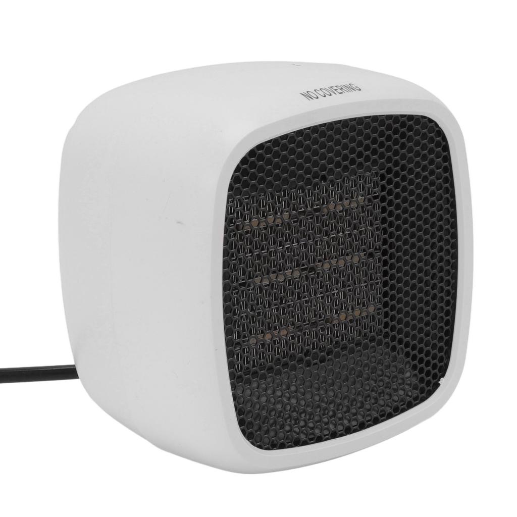Desktop Heater Fan Household Mini Portable Electric Space Heater for Small Office Home Space