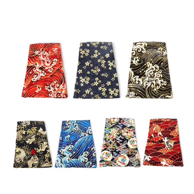 Universal Car Accessories Pattern Style Canvas Katana Shift Lever Knob Cover Dust Cover Racing Samurai Sword Shift Knob Collars