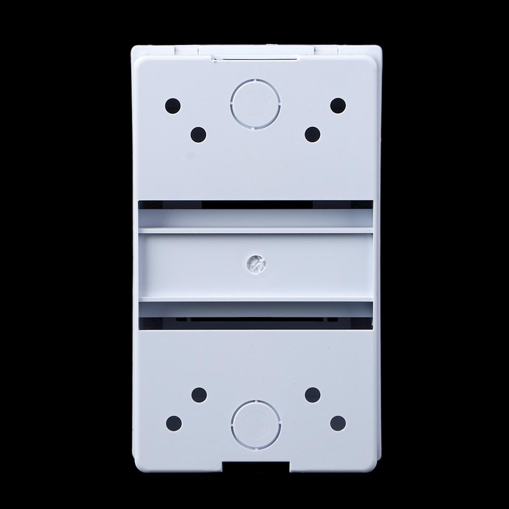 Indoor Wall Mount Electric Transparent Cover Plastic Boxes Project Case Distribution Protection Box