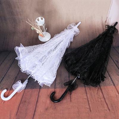 Decorat Dantela Umbrela Florala Maner Lung Umbrele Umbrela Broderie Dantela Umbrela Mireasa