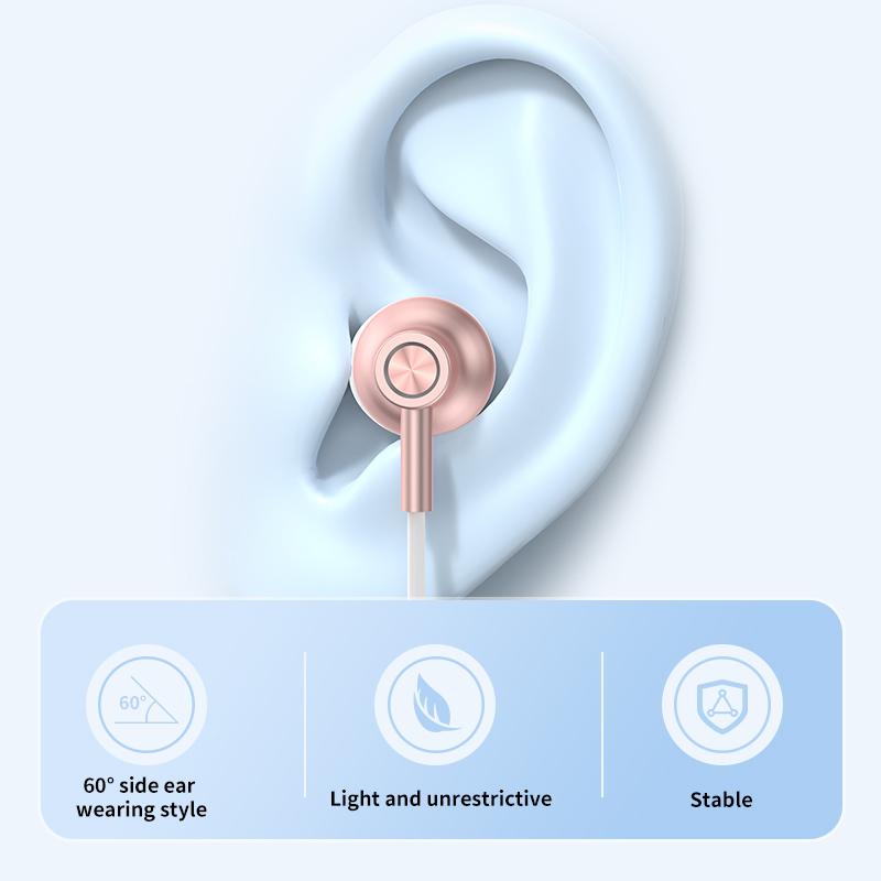 Type-C For Live Broadcast Karaoke Earphones With Sound Card Headphones With 2 HD Mic In-ear Surround Sound Headsets for Samsung