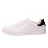 Large size retro men's black tail white shoes versatile sneakers Korean version casual leather shoes men's classic board shoes men's shoes